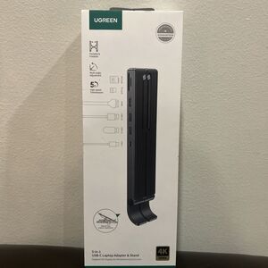 UGREEN‎ X-Kit Laptop Stand 5in1 with Docking Station USB-C Hub HDMI TF/SD Card